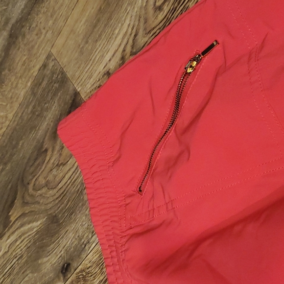 Zenergy Chicos Womans Fuchsia Pink Elastic Waist Zipper Lightweight Skirt Sz 3 - Picture 2 of 8